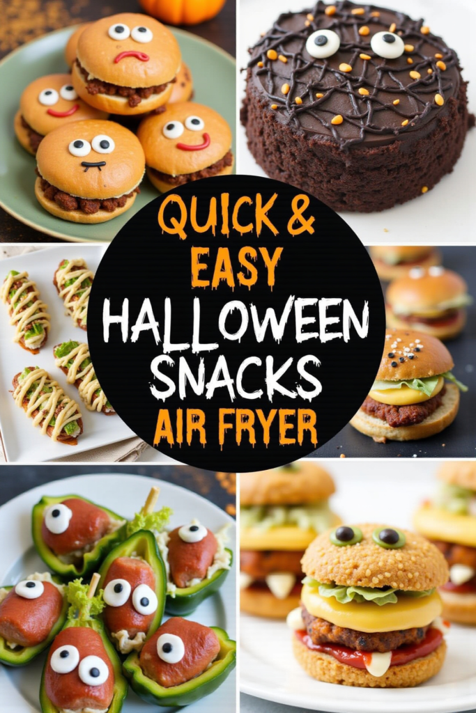 Spook-tacular Air Fryer Halloween Snacks: Quick, Easy Treats for a Boo ...